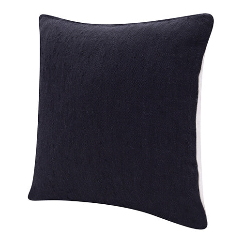 Onyx Solid Feather Filled Pillow — alternate view 3