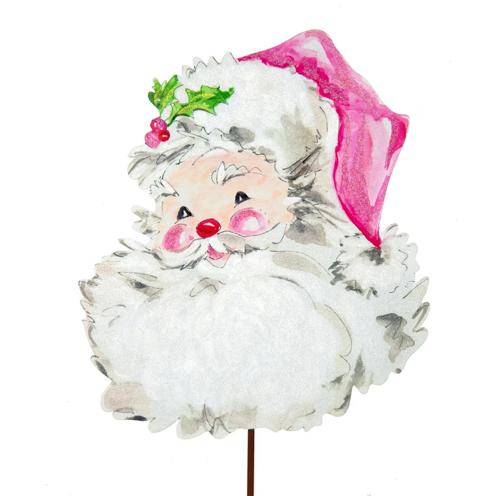 Pink Santa Stake — alternate view 2