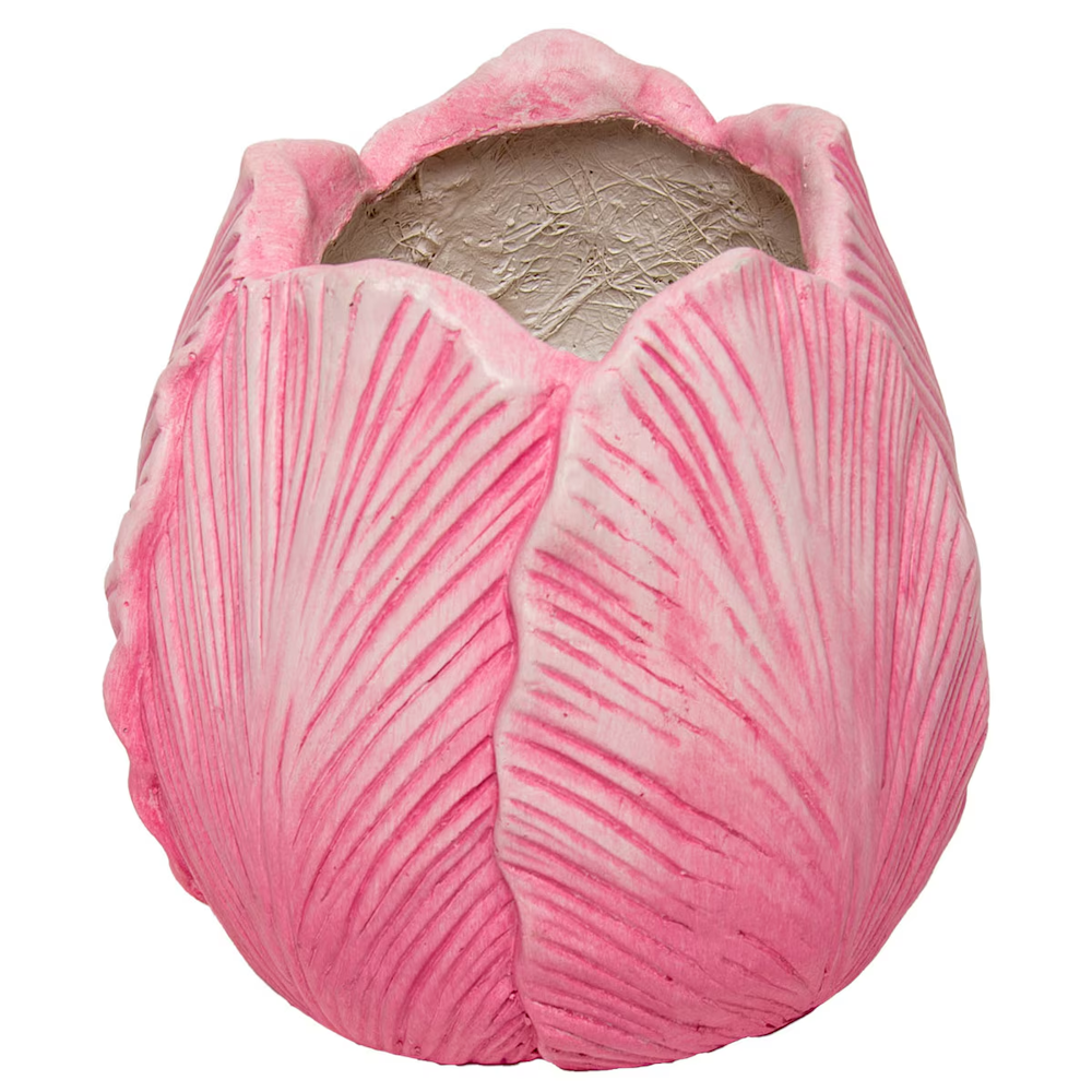 tulip shaped plant pot Pink Single Tulip Planter