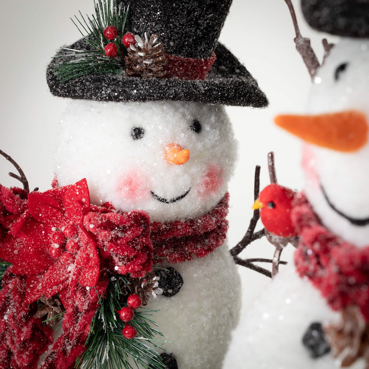 Tall Snowman Figure- Large — alternate view 2