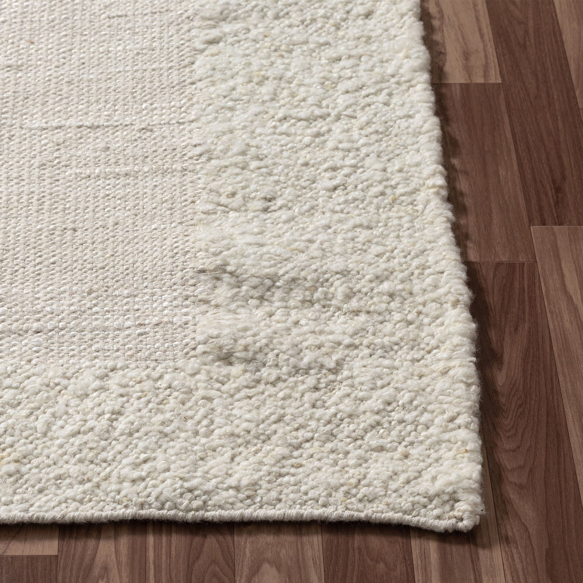 Flat Weave Prairie Ivory 5'9" x 8'9" Area Rug — alternate view 5