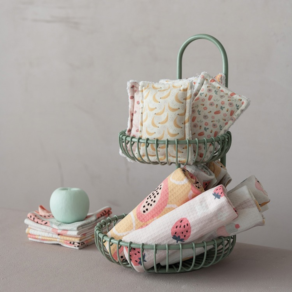 Printed Recycled Microfibre Tea Towels