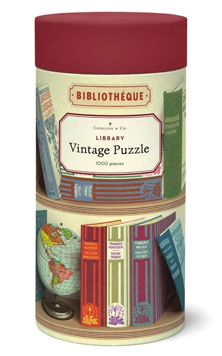 Library Books 1,000 Piece Puzzle