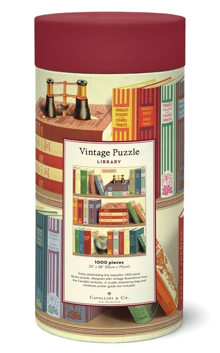 Library Books 1,000 Piece Puzzle — alternate view 2