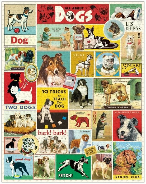 Dogs 1,000 Piece Puzzle — alternate view 4