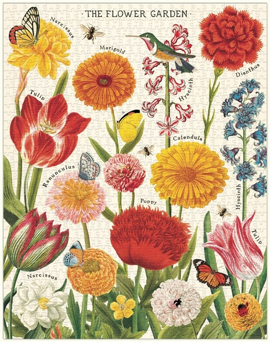 Flower Garden 1,000 Piece Puzzle — alternate view 3