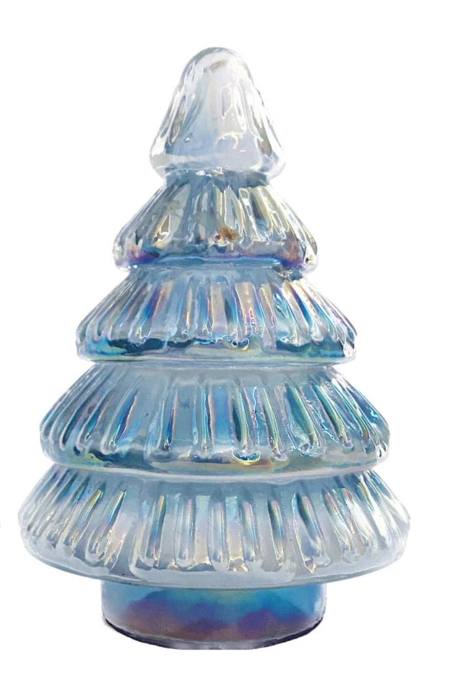 Embossed Recycled Glass Tree — alternate view 2