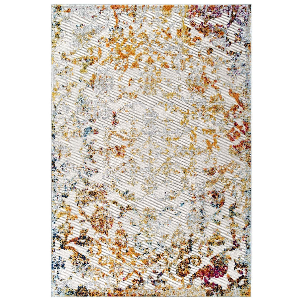 Reflect Primrose Ornate Floral Lattice 5x8 — alternate view 2
