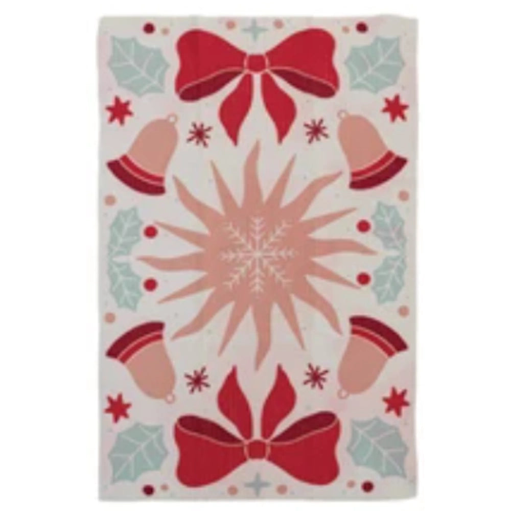 Recycled Microfibre Tea Towels with Holiday Pattern — alternate view 6