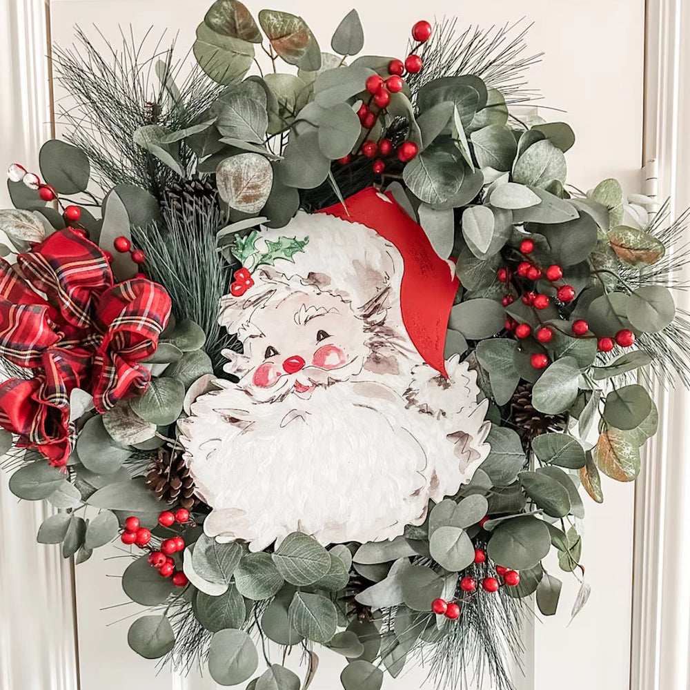 Red Santa Stake