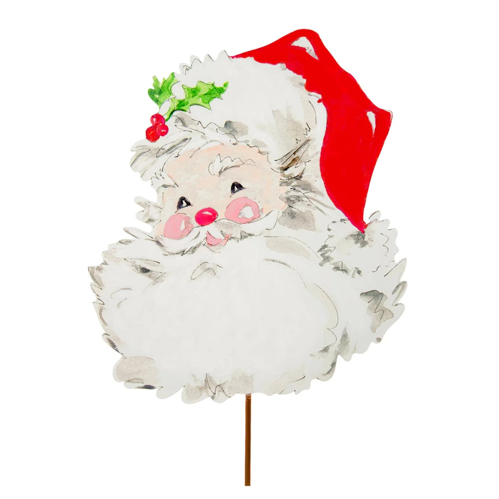 Red Santa Stake — alternate view 2