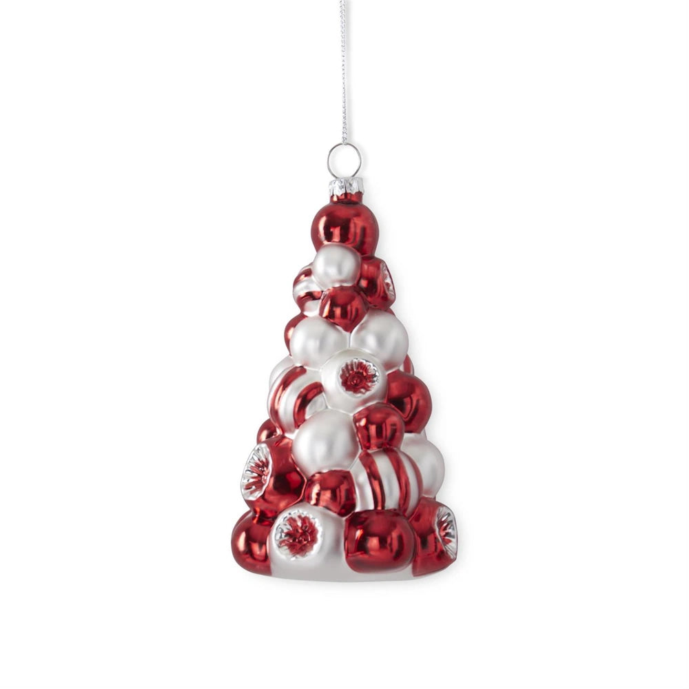Red, Silver & Green Glass Ornaments — alternate view 6