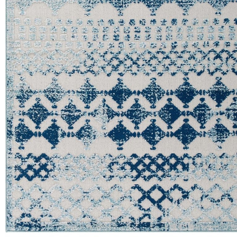 Reflect Giada Abstract Diamond Moroccan Trellis 5x8 — alternate view 4