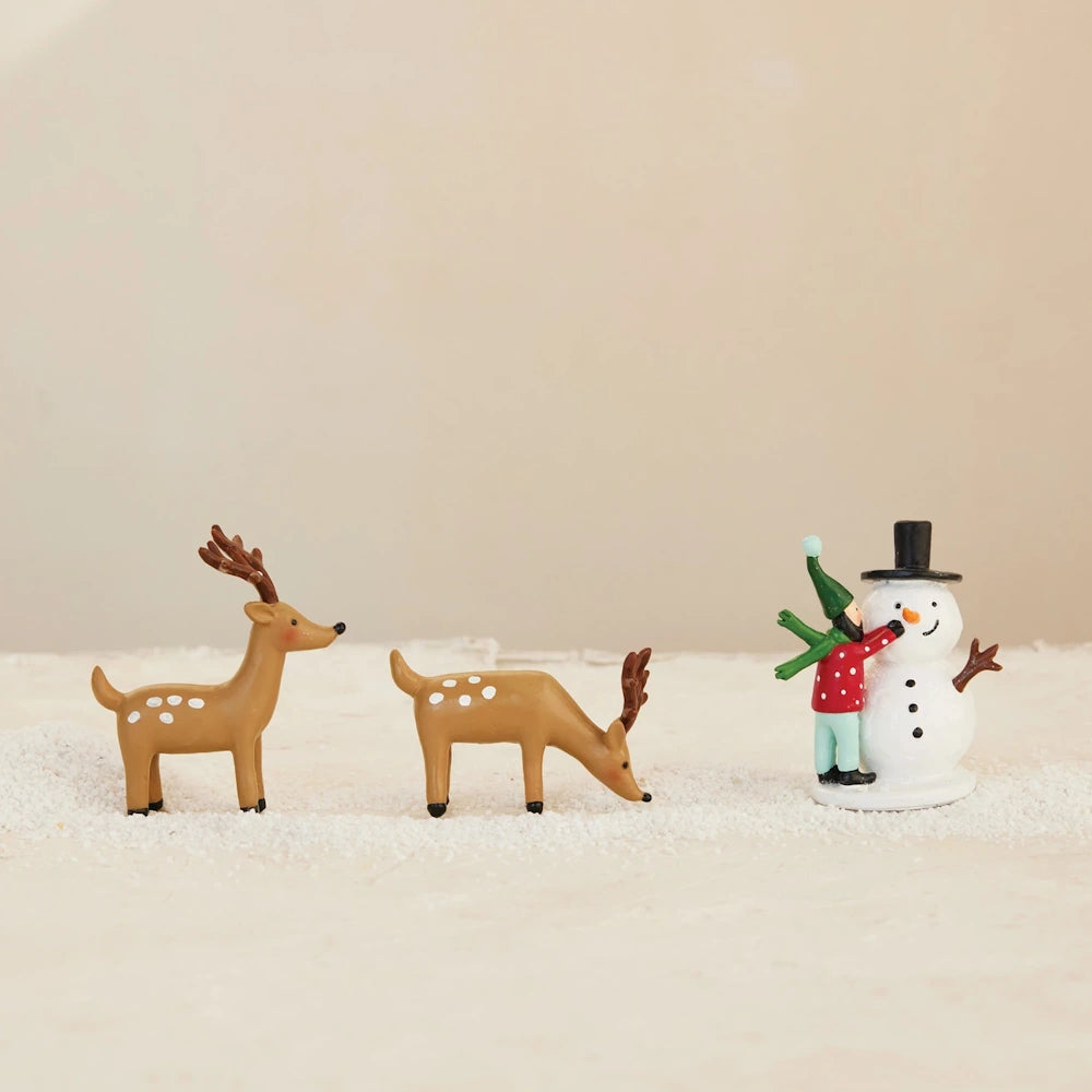 Brown Resin Reindeer