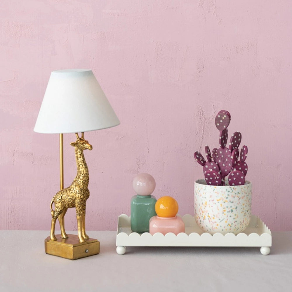 Resin LED Rechargeable with Touch Sensor | Miss Daisy's Home & Decor