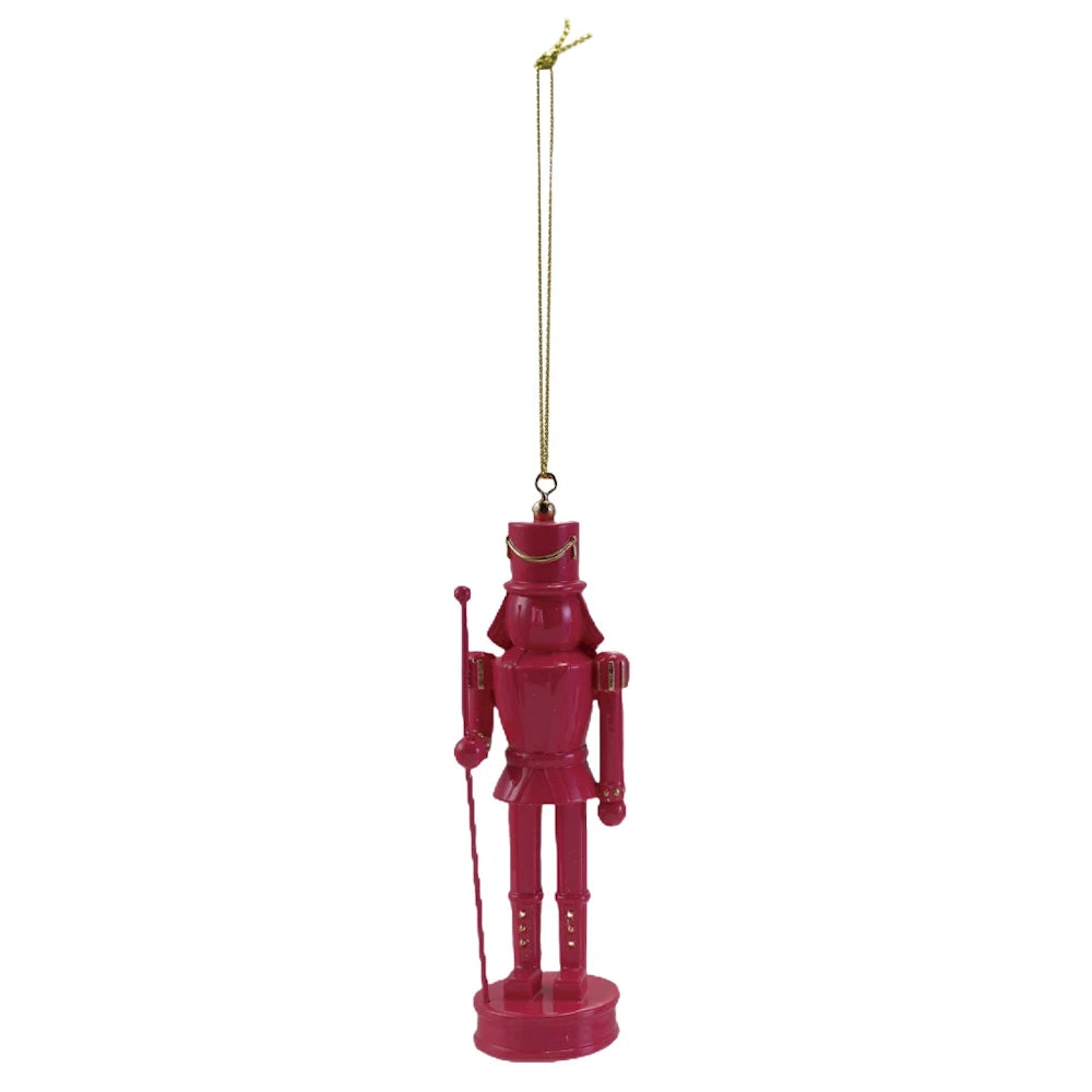 Resin Nutcracker Ornament with Gold Color Accents — alternate view 3
