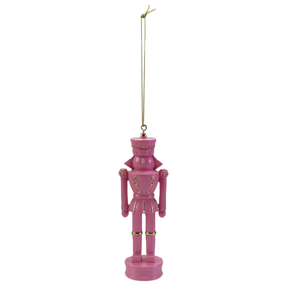 Resin Nutcracker Ornament with Gold Color Accents — alternate view 4