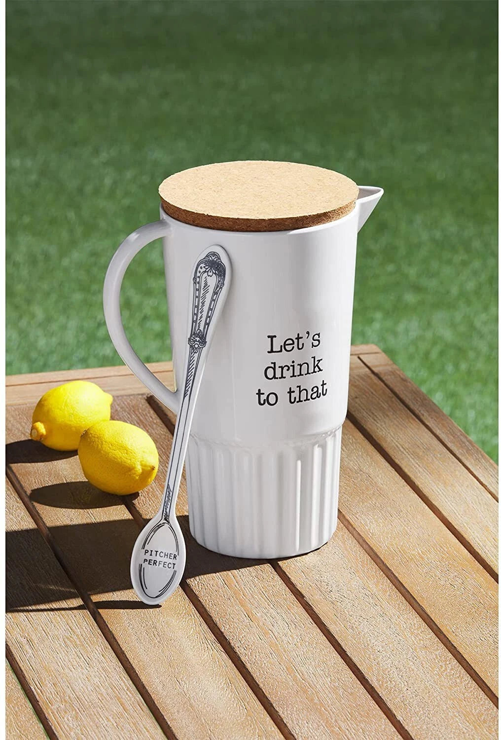Melamine Pitcher Spoon Set — alternate view 2