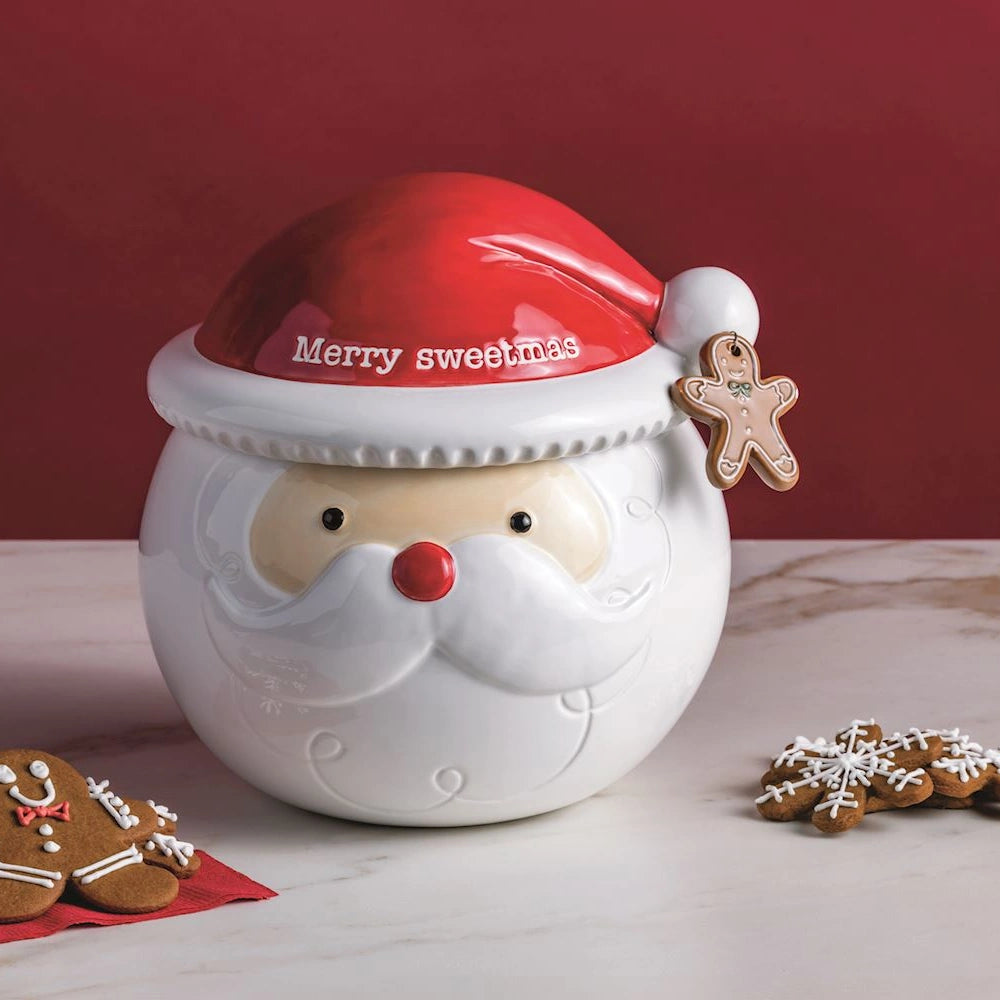 Santa Infrared Cookie Jar