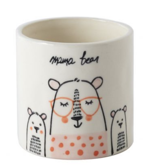 Small Mama Bear Pot