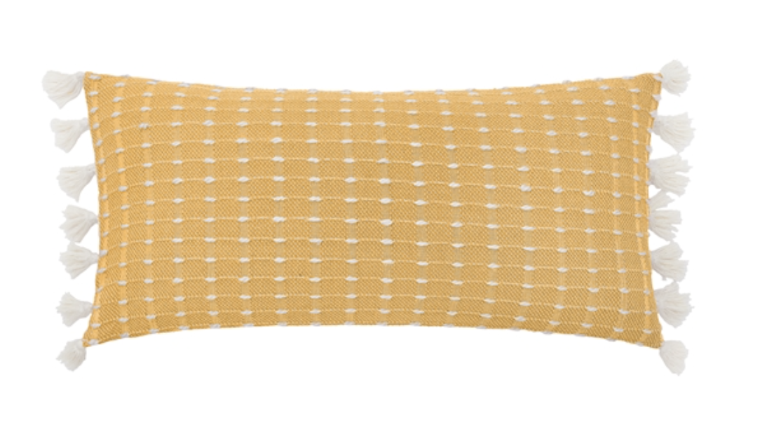 Ochre Riley Pillow — alternate view 2