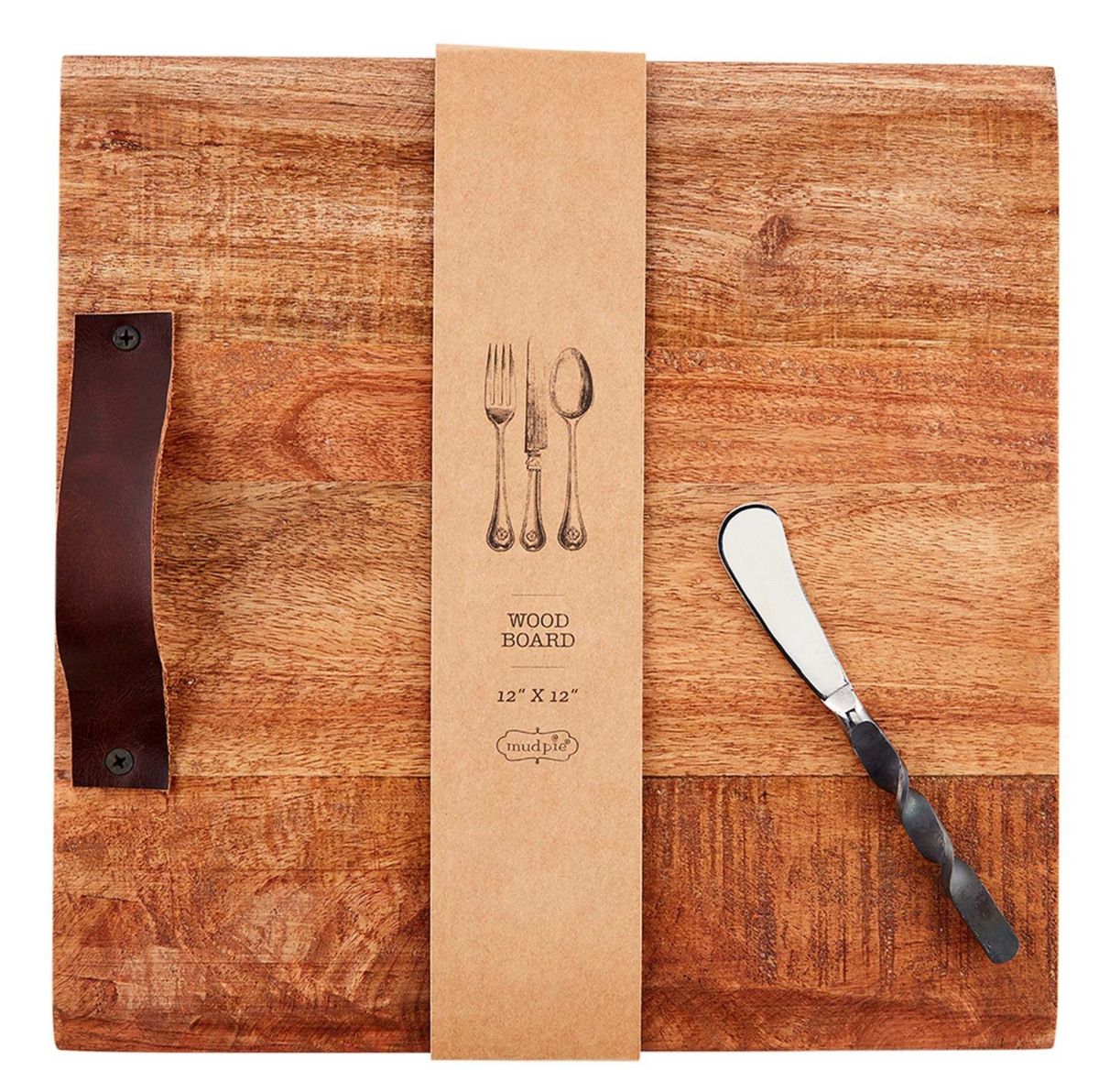 Square Wood Board Set — alternate view 2