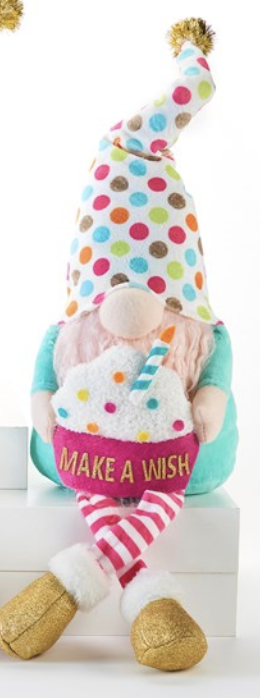 Birthday Cupcake Gnome Sitter — alternate view 3