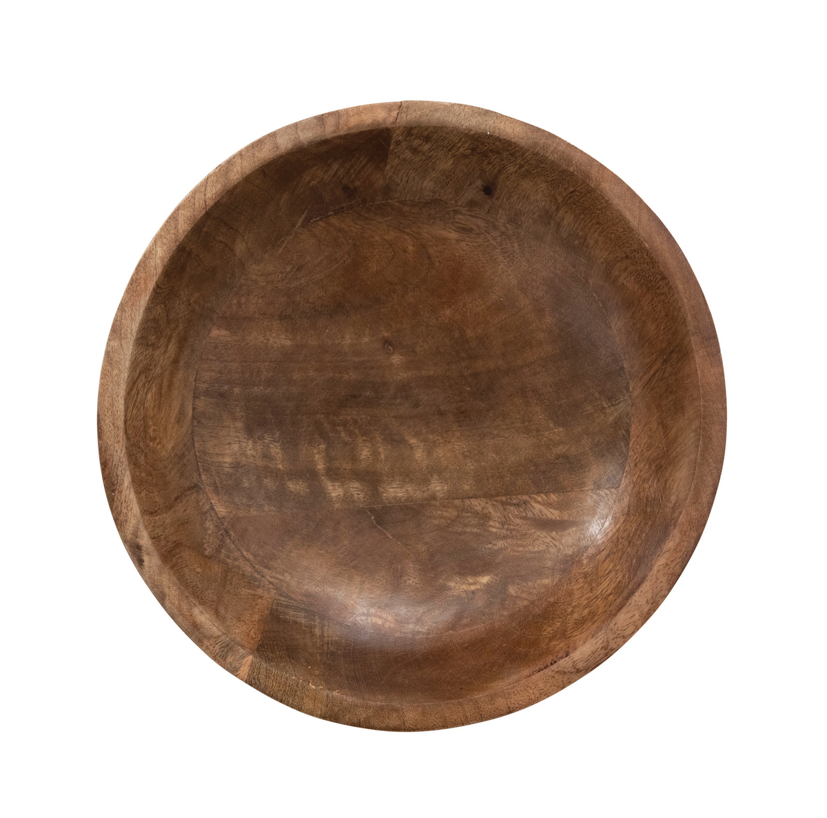 Mango Wood Footed Bowl — alternate view 2