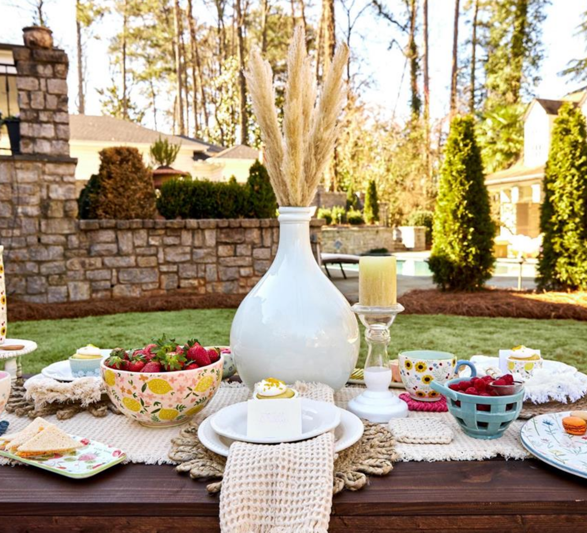 White Carafe Vase — alternate view 2