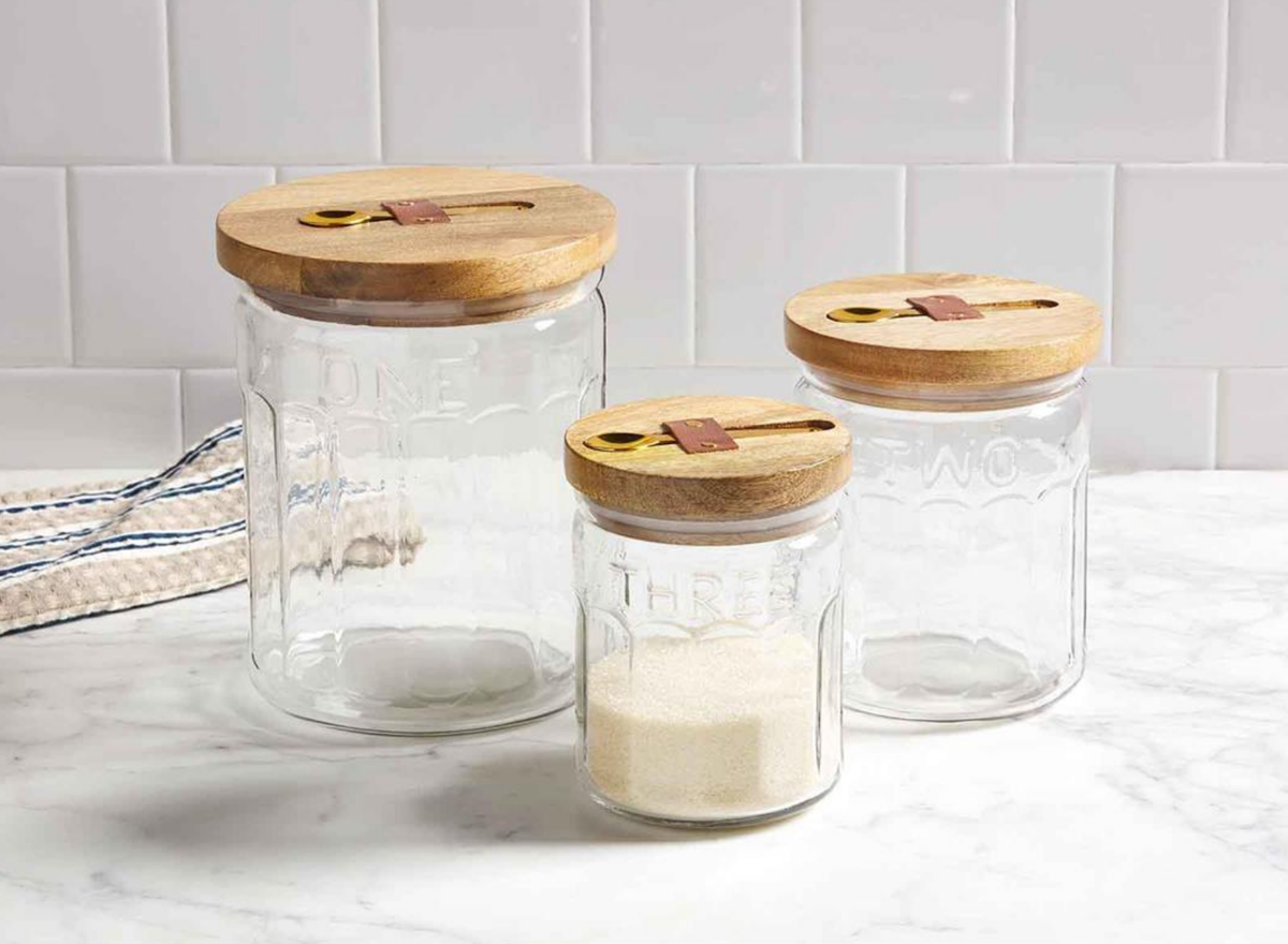 Glass Canister Set — alternate view 2