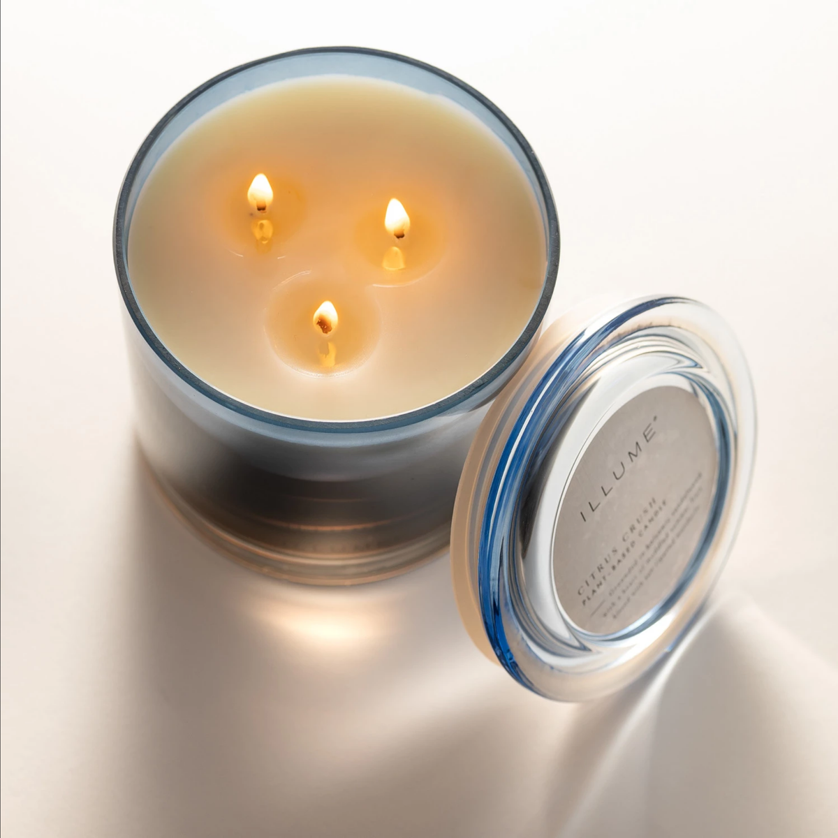 Citrus Crush Statement Glass Candle — alternate view 2