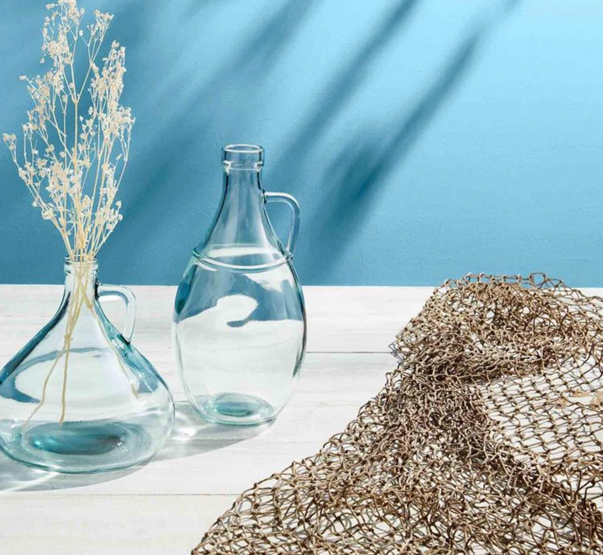 Tinted Vases With Handle- Large — alternate view 3