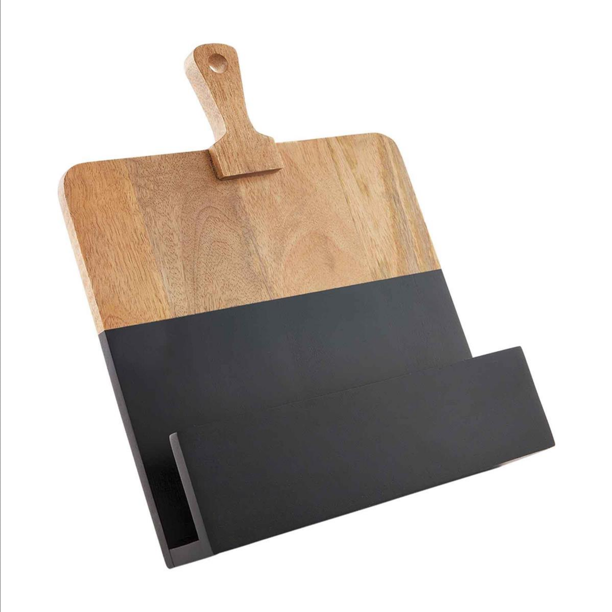 Black Two-Tone Cookbook Holder — alternate view 2