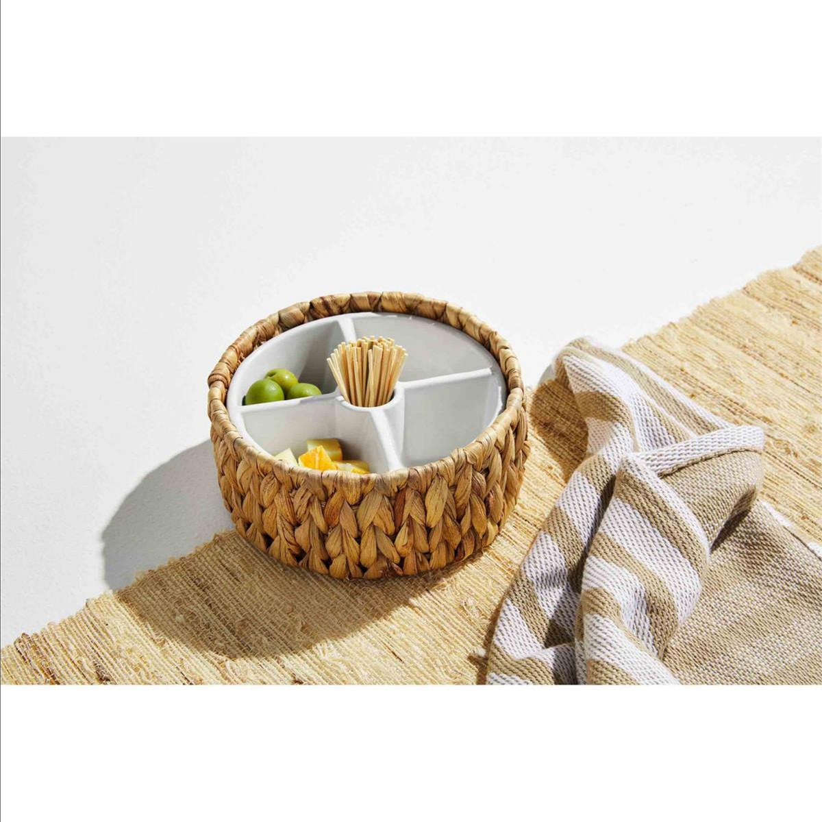 Woven Toothpick Server Set — alternate view 2