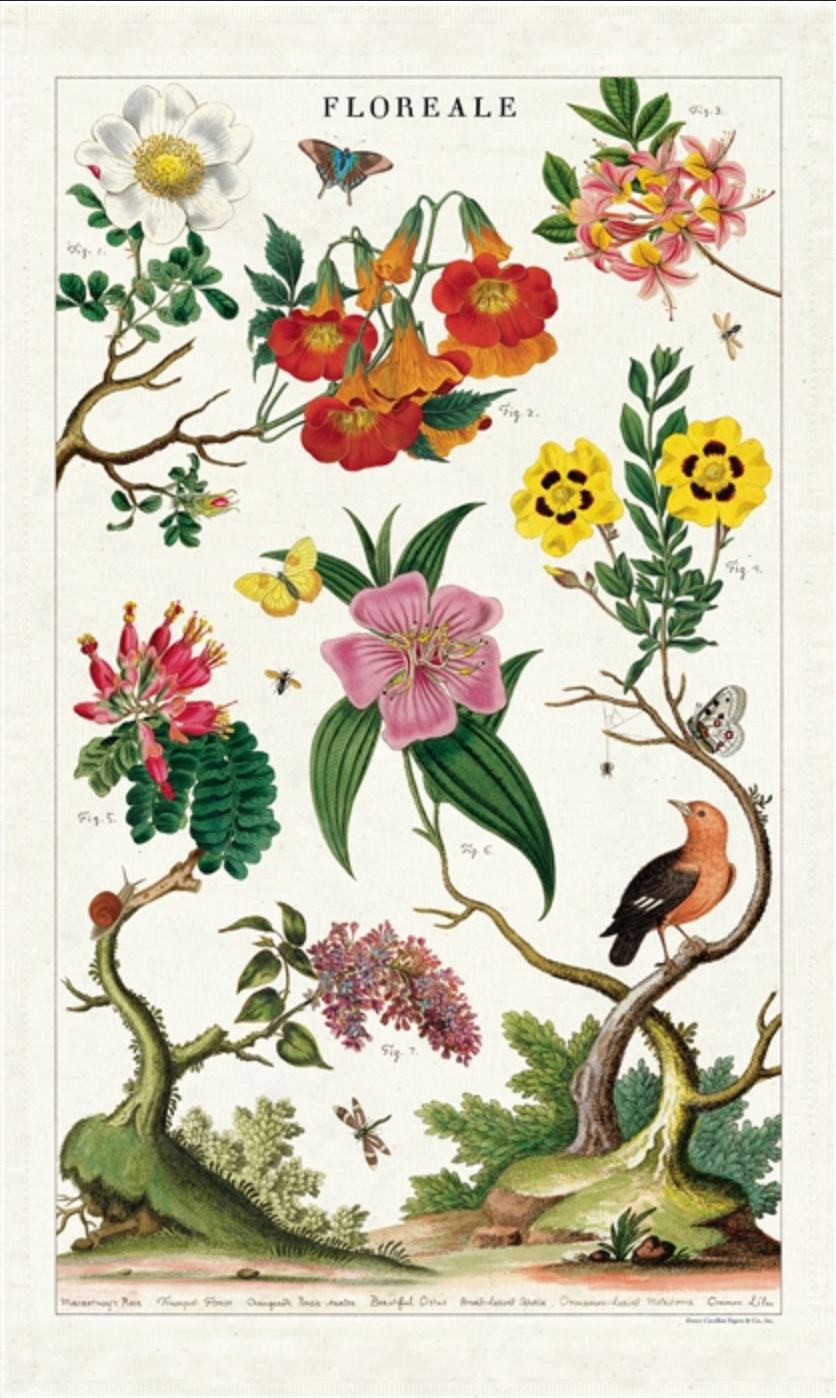 Floreale Tea Towel
