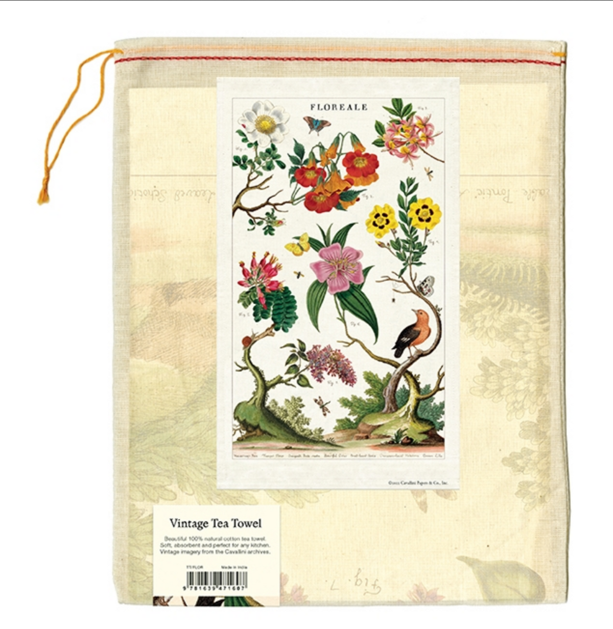 Floreale Tea Towel — alternate view 2