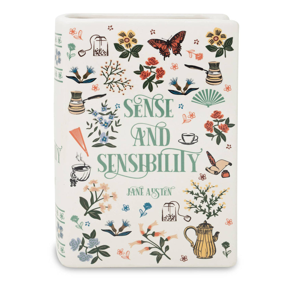 Sense and Sensibility Large Book Vase — alternate view 2