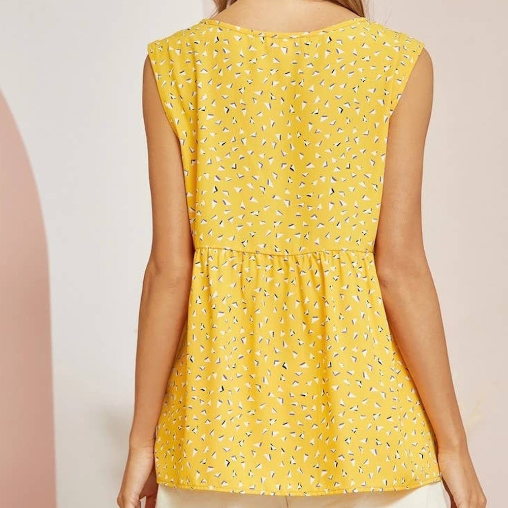 Sleeveless Babydoll Top — alternate view 2