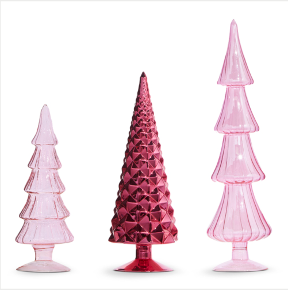 Pink Trees 3 Styles-Large