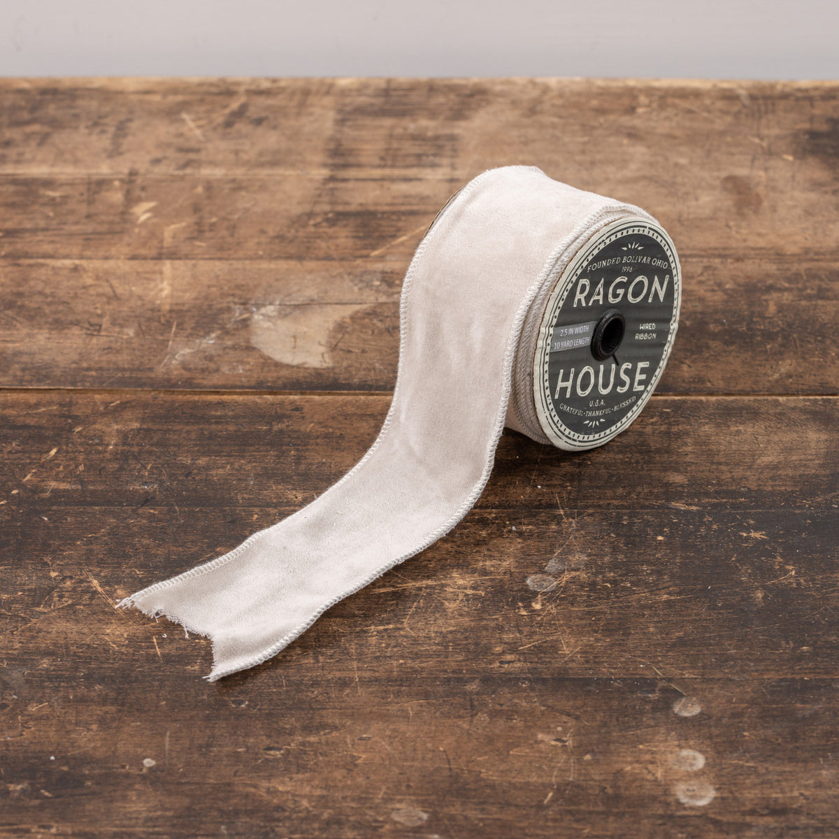 White Velvet Ribbon