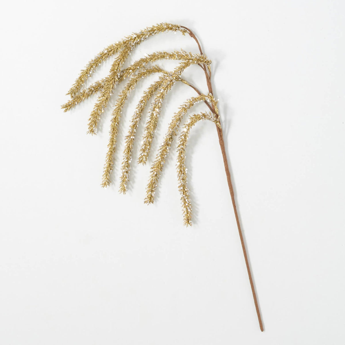 Gold Hanging Grass Spray