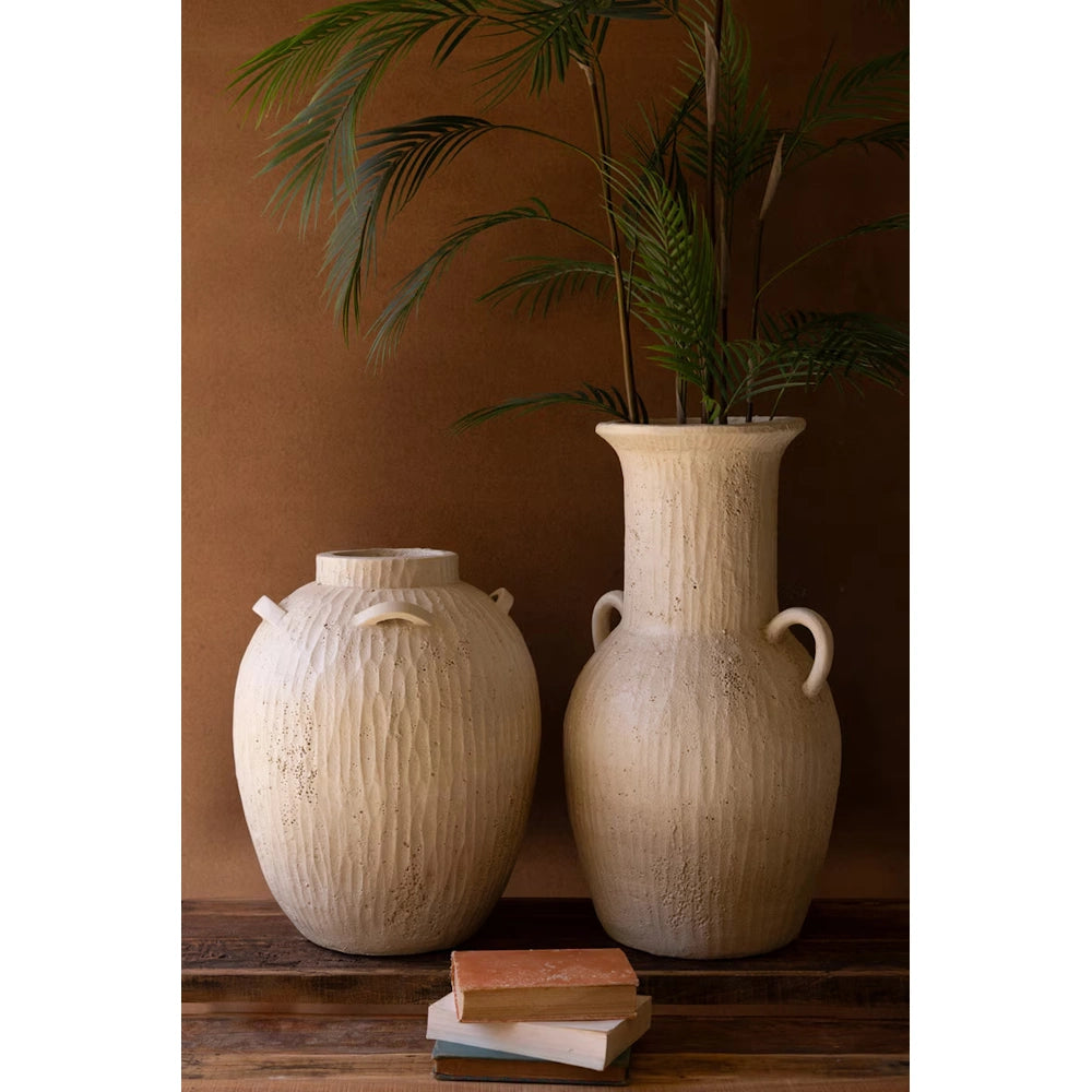 Stone Composite Urn with Four Handles — alternate view 5