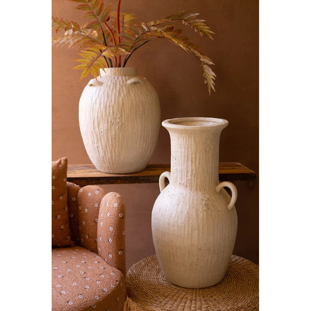Stone Composite Urn with Four Handles — alternate view 6