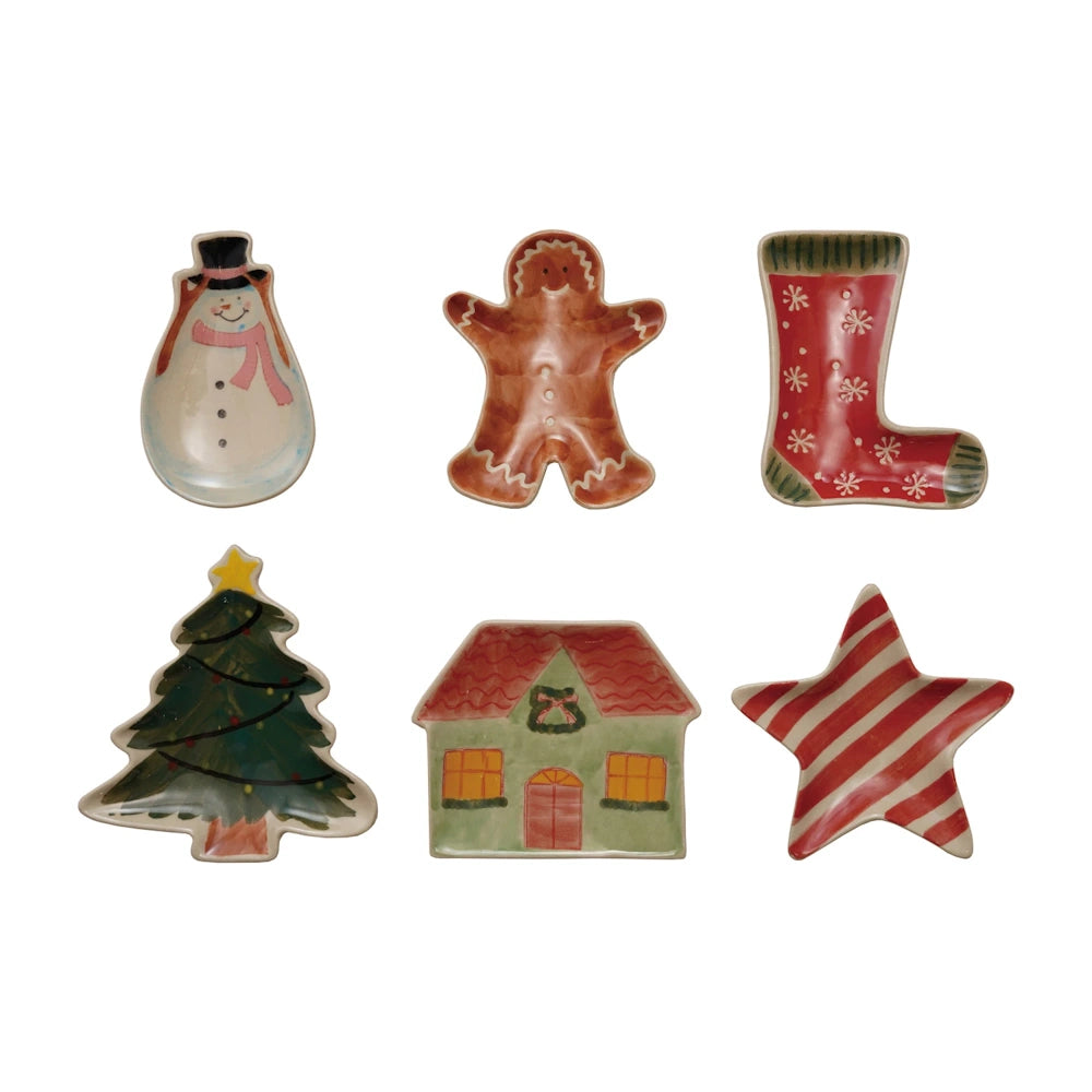 Stoneware Holiday Shaped Dish — alternate view 2