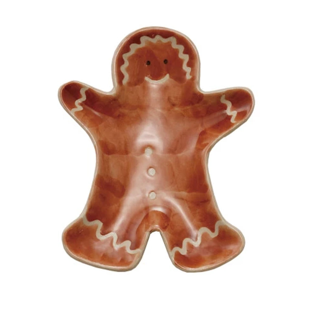 Stoneware Holiday Shaped Dish — alternate view 4