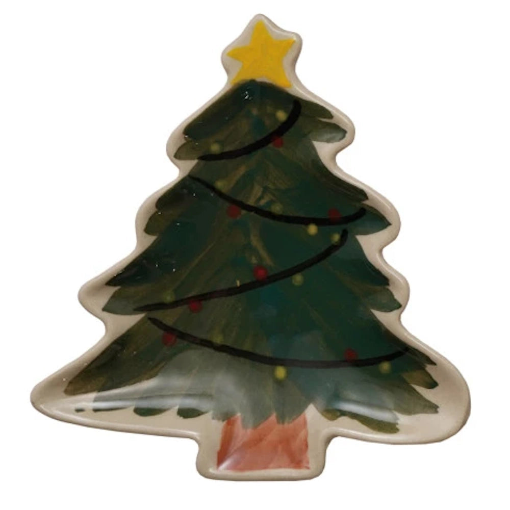 Stoneware Holiday Shaped Dish — alternate view 6