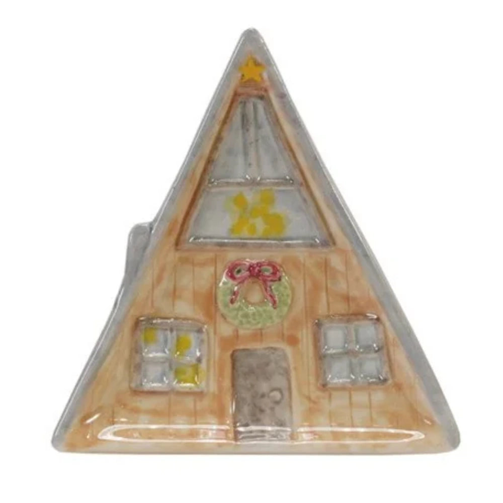Stoneware House Shaped Dish — alternate view 3