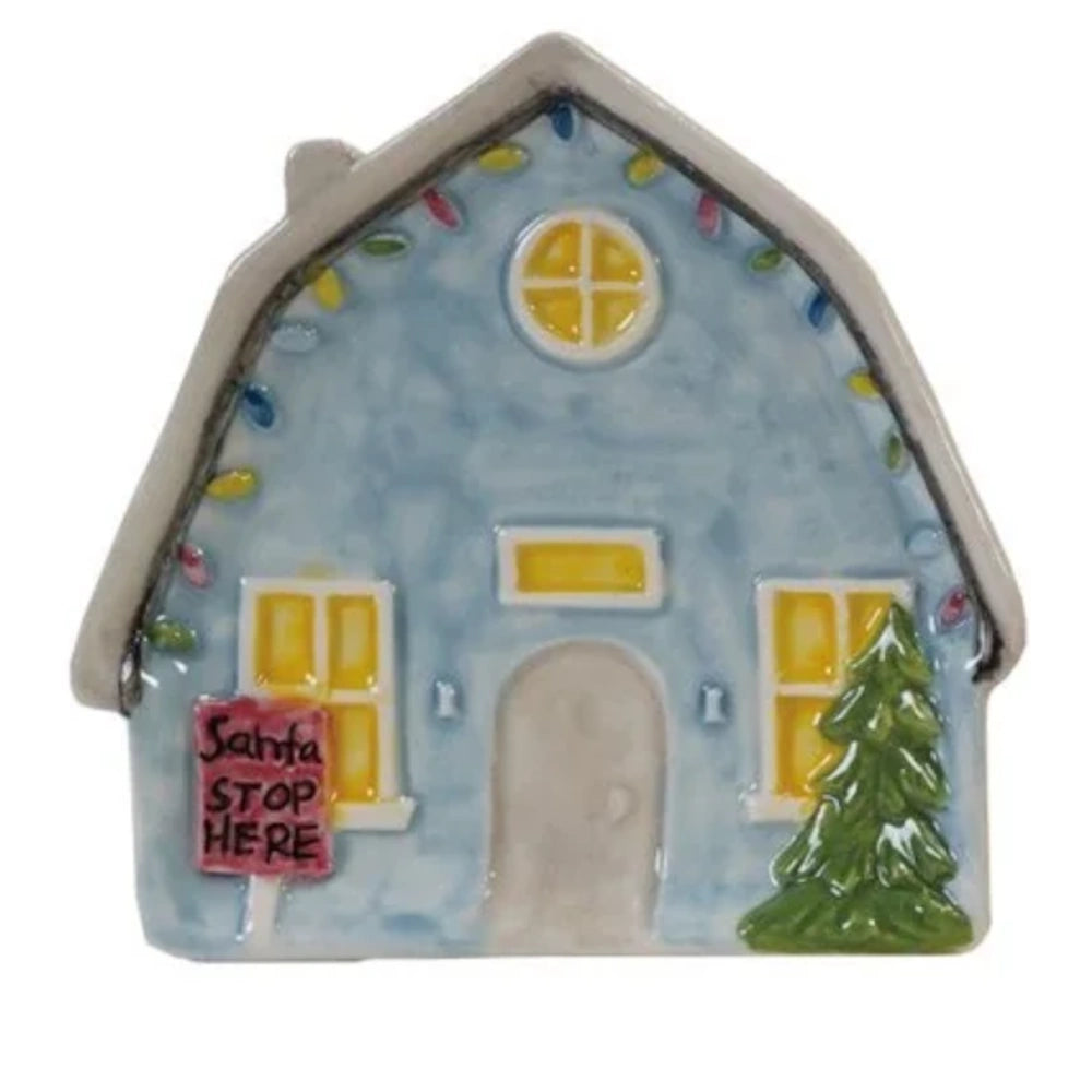 Stoneware House Shaped Dish — alternate view 6