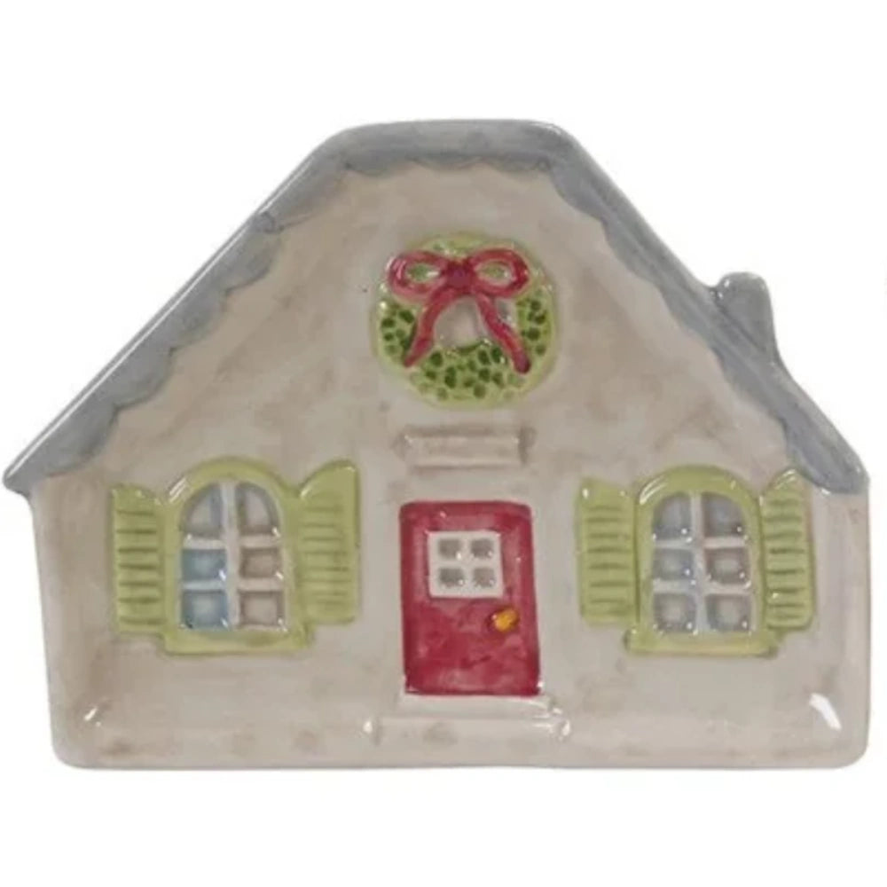 Stoneware House Shaped Dish — alternate view 7