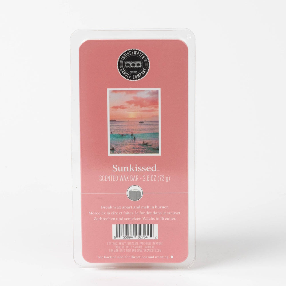 Bridgewater Candle Company Sunkissed Scented Wax Bar, 2.6 oz fragrant wax melts for home burners.